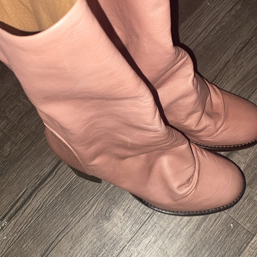 Free People Pink Heeled Boots - Picture 7 of 12